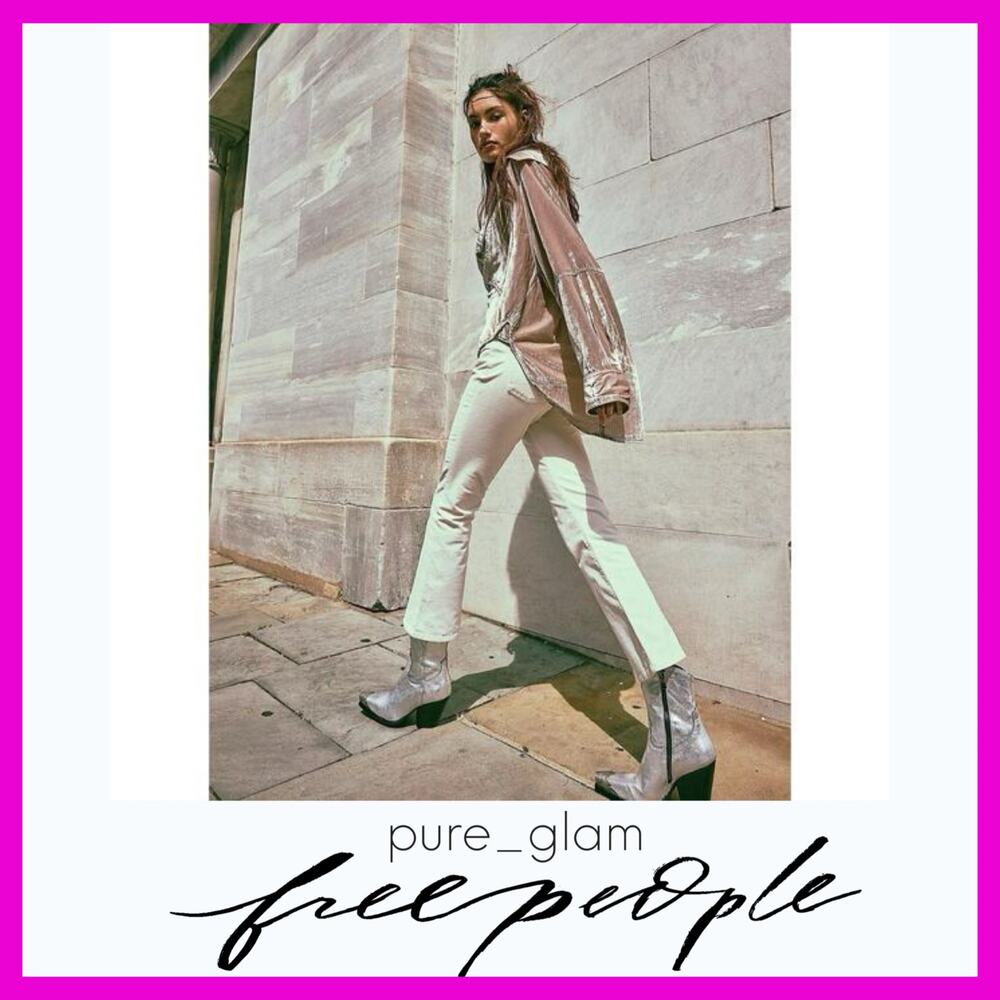 Free People velvet pants